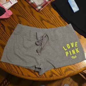 PINK Victoria's Secret Gray Athletic Shorts